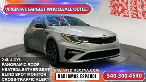 Silver 2020 Kia Optima SE for sale in Manassas, VA