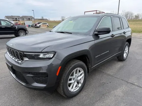 Gray 2026 Jeep Grand Cherokee Laredo X for sale in Maryville, MO
