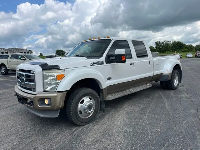 White 2014 Ford F-450SD King Ranch for sale in Maryville, MO