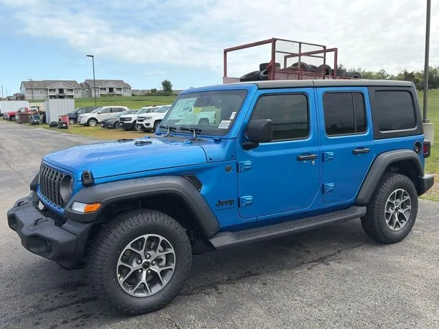 Blue 2026 Jeep Wrangler Sport S for sale in Maryville, MO