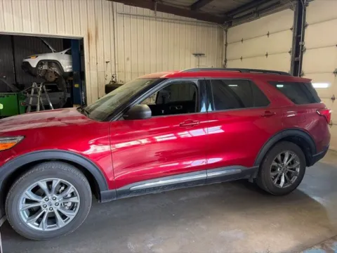 Red 2021 Ford Explorer XLT for sale in Maryville, MO