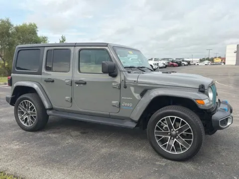 Another view of 2023 Jeep Wrangler Sahara 4xe for sale in Maryville, MO at Tri-State Chrysler Dodge Jeep RAM