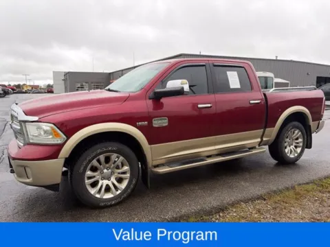 Red 2013 Ram 1500 Laramie Longhorn for sale in Maryville, MO