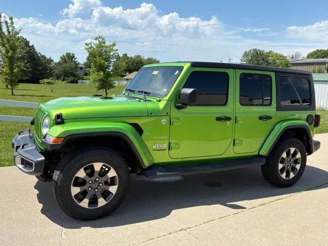 Green 2018 Jeep Wrangler Unlimited Sahara for sale in Maryville, MO