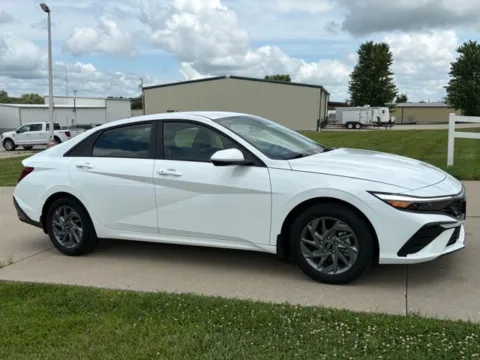 Another view of 2025 Hyundai Elantra Hybrid Blue for sale in Maryville, MO at Tri-State Ford