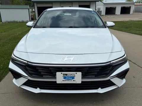 Photos of 2025 Hyundai Elantra Hybrid Blue for sale in Maryville, MO at Tri-State Ford