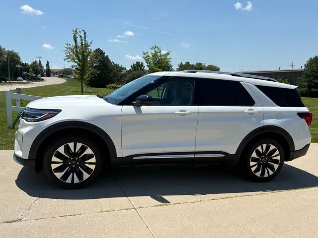 White 2026 Ford Explorer Platinum for sale in Maryville, MO