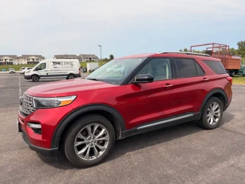 Red 2023 Ford Explorer Limited for sale in Maryville, MO