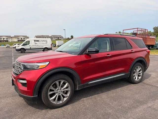 Red 2023 Ford Explorer Limited for sale in Maryville, MO
