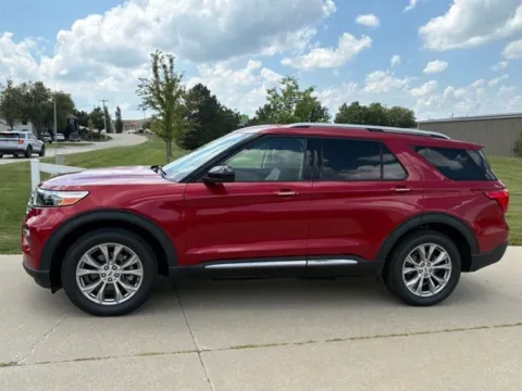 Red 2023 Ford Explorer Limited for sale in Maryville, MO