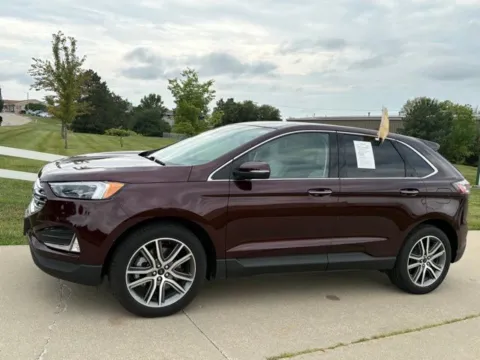 Red 2024 Ford Edge Titanium for sale in Maryville, MO