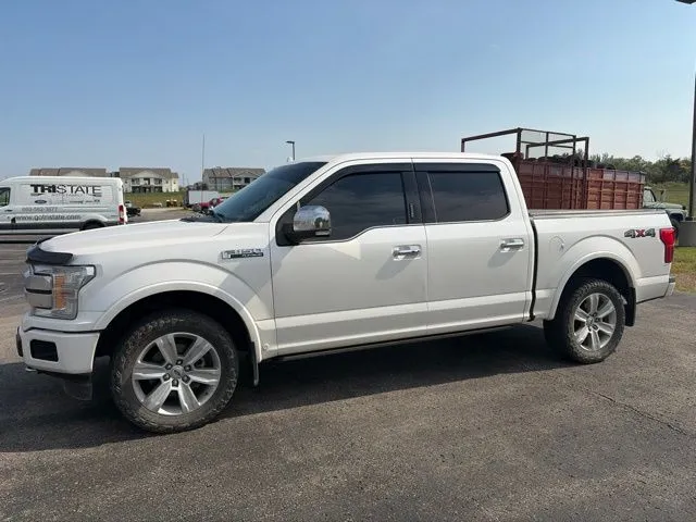 White 2018 Ford F-150 Platinum for sale in Maryville, MO