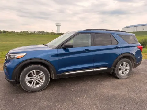 Blue 2021 Ford Explorer XLT for sale in Maryville, MO