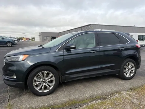 Blue 2024 Ford Edge Titanium for sale in Maryville, MO