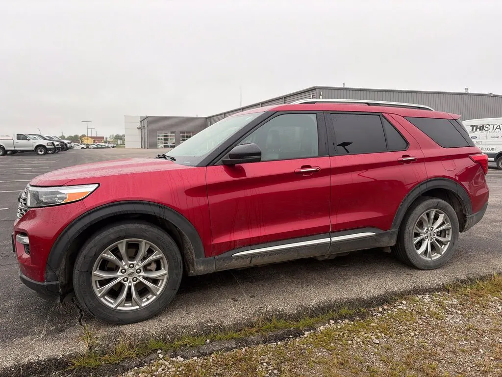 Red 2020 Ford Explorer Limited for sale in Maryville, MO
