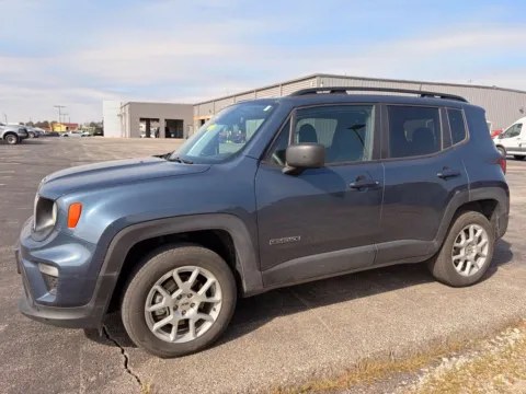 Blue 2022 Jeep Renegade Latitude for sale in Maryville, MO