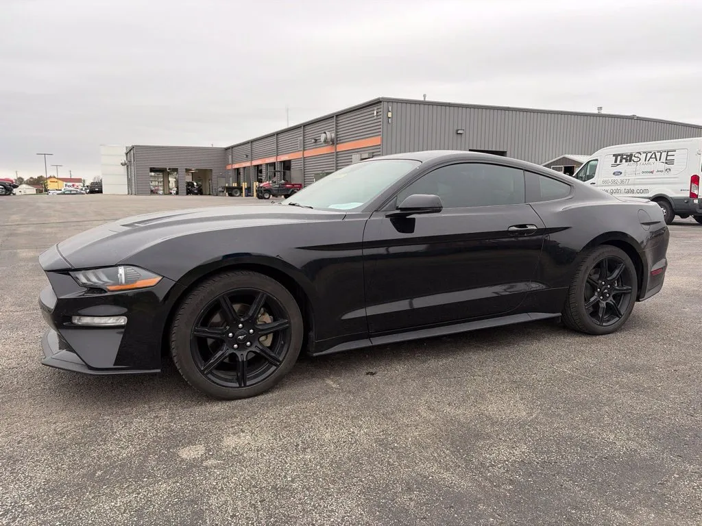 Black 2019 Ford Mustang EcoBoost Premium for sale in Maryville, MO
