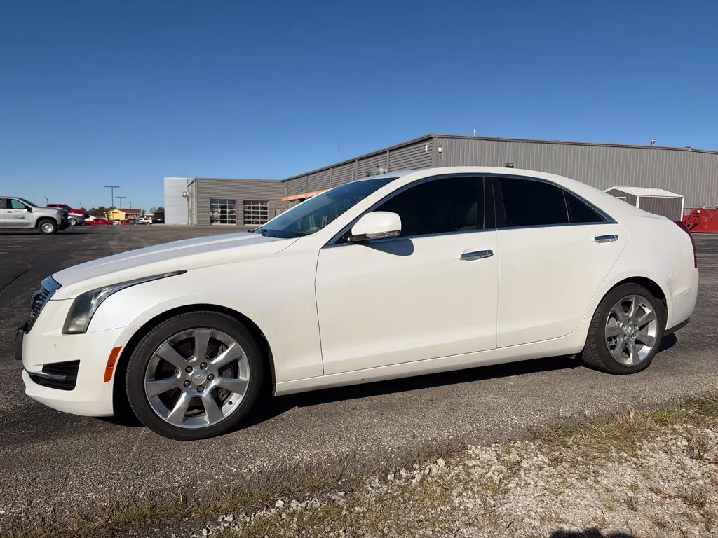 White 2015 Cadillac ATS 2.5L Luxury for sale in Maryville, MO