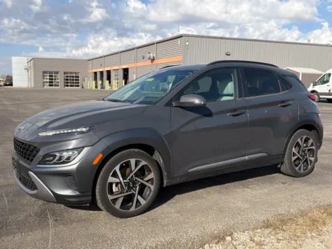 Gray 2023 Hyundai Kona Limited for sale in Maryville, MO