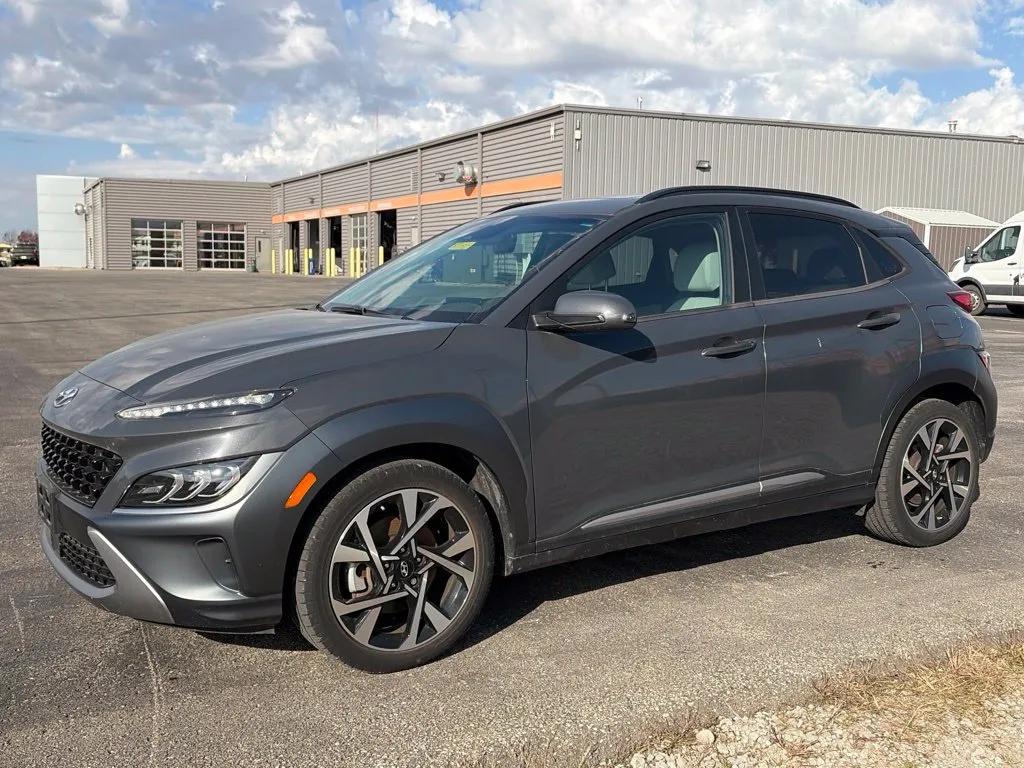 Gray 2023 Hyundai Kona Limited for sale in Maryville, MO