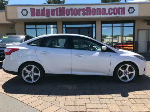 White 2013 Ford Focus Titanium for sale in Reno, NV