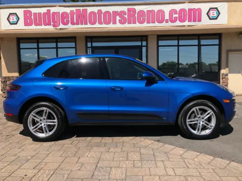 Blue 2017 Porsche Macan for sale in Reno, NV