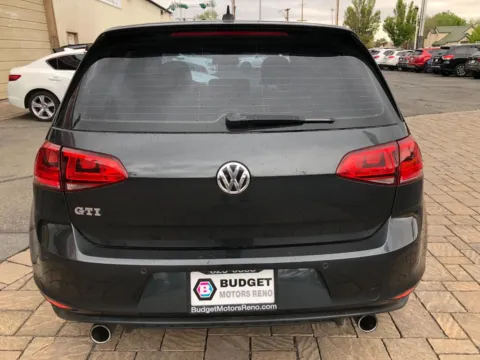 Another view of 2015 Volkswagen GTI SE for sale in Reno, NV at Budget Motors