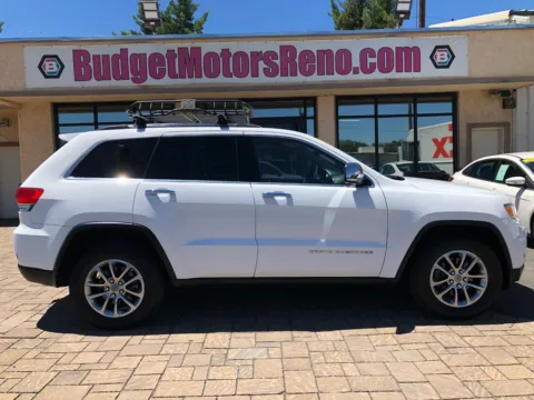 White 2015 Jeep Grand Cherokee Limited for sale in Reno, NV