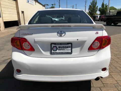 Another view of 2010 Toyota Corolla for sale in Reno, NV at Budget Motors