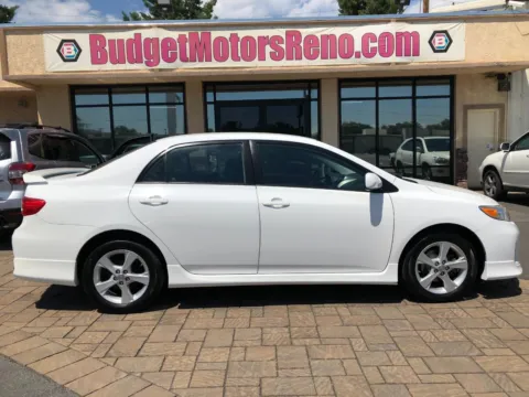White 2013 Toyota Corolla for sale in Reno, NV