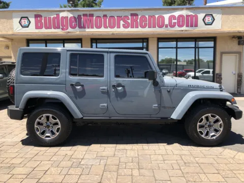 Gray 2014 Jeep Wrangler Unlimited Rubicon for sale in Reno, NV