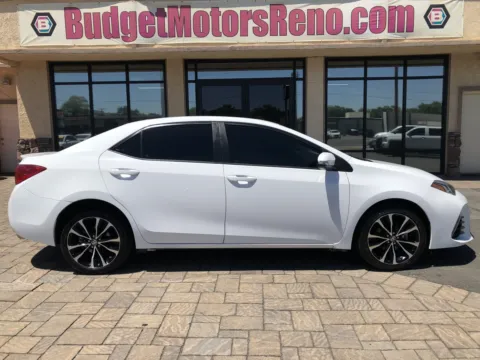 White 2018 Toyota Corolla SE for sale in Reno, NV