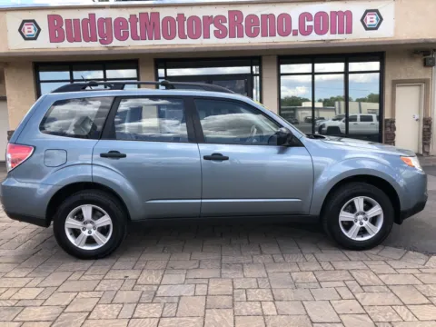 Green 2011 Subaru Forester 2.5X for sale in Reno, NV