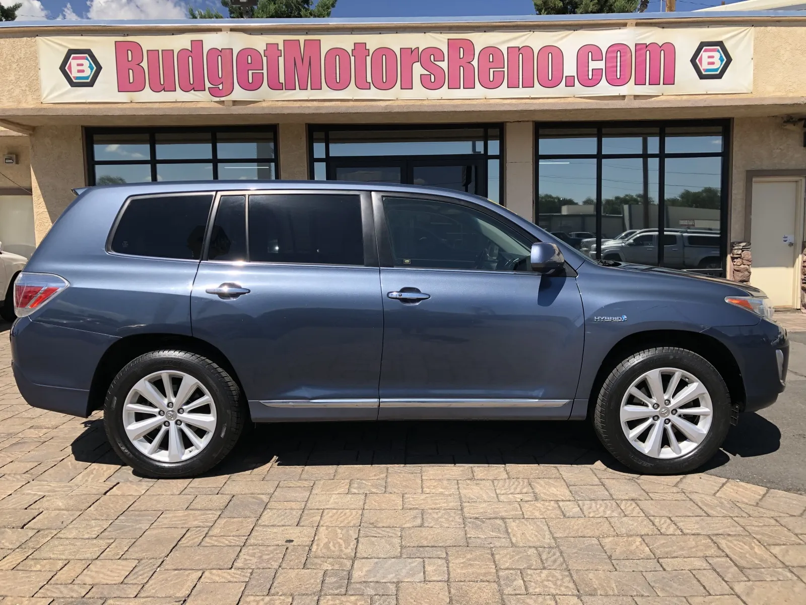 Blue 2012 Toyota Highlander Hybrid Limited for sale in Reno, NV