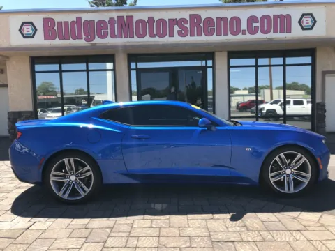 Blue 2016 Chevrolet Camaro LT for sale in Reno, NV