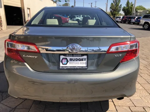 Another view of 2013 Toyota Camry XLE for sale in Reno, NV at Budget Motors