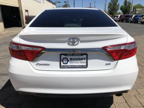 Another view of 2016 Toyota Camry SE for sale in Reno, NV at Budget Motors