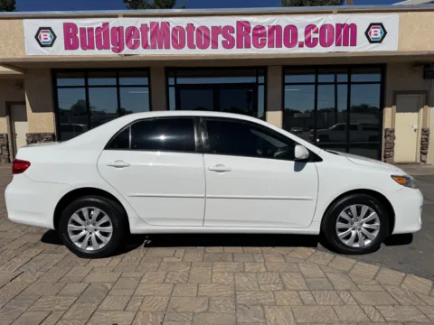 White 2012 Toyota Corolla LE for sale in Reno, NV
