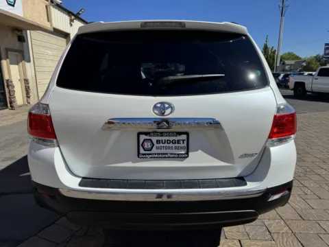 Another view of 2013 Toyota Highlander Plus for sale in Reno, NV at Budget Motors