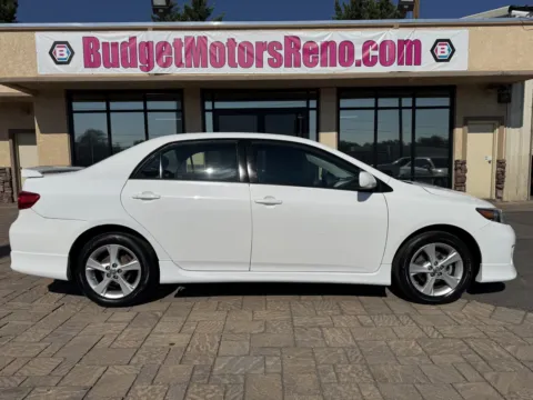 White 2013 Toyota Corolla S for sale in Reno, NV