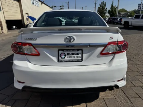 Another view of 2013 Toyota Corolla S for sale in Reno, NV at Budget Motors