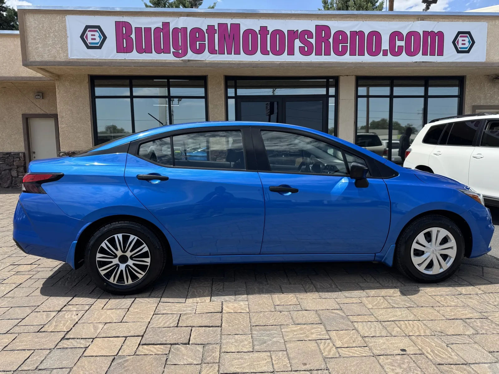 Blue 2020 Nissan Versa S for sale in Reno, NV