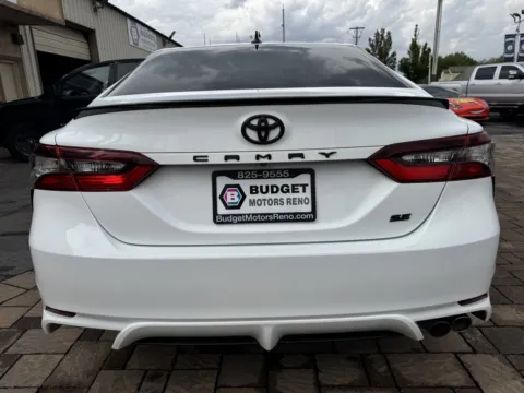 Another view of 2021 Toyota Camry SE Nightshade for sale in Reno, NV at Budget Motors