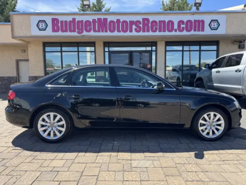 Black 2013 Audi A4 2.0T quattro Premium for sale in Reno, NV