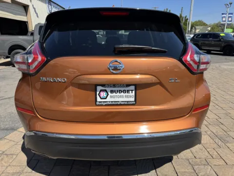 Another view of 2015 Nissan Murano SL for sale in Reno, NV at Budget Motors
