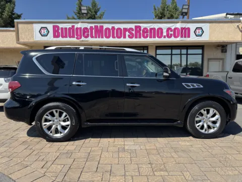 Black 2012 INFINITI QX56 for sale in Reno, NV