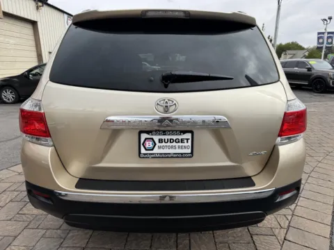 Another view of 2013 Toyota Highlander SE for sale in Reno, NV at Budget Motors