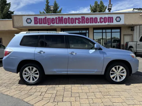 Gray 2008 Toyota Highlander Hybrid Limited for sale in Reno, NV