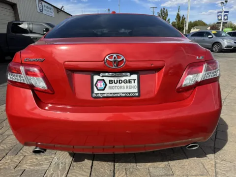 Another view of 2010 Toyota Camry LE V6 for sale in Reno, NV at Budget Motors