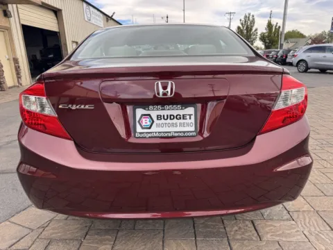 Another view of 2012 Honda Civic LX for sale in Reno, NV at Budget Motors